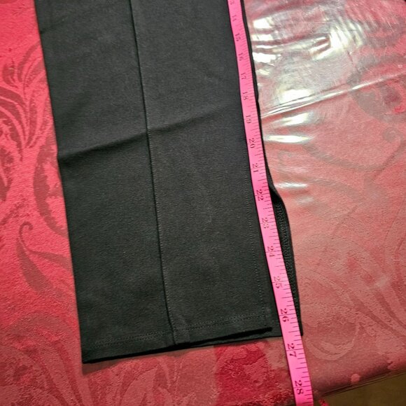 Worthington Women's Slim Ankle Stretchy Black Dress Pants XL Wearable Comfort - Picture 8 of 9